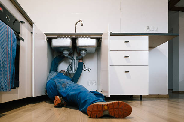 Professional Drain Cleaning technician working in South Park, PA